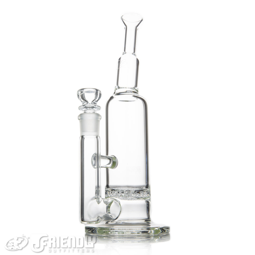 Mobius Glass 18mm Matrix Disc Bubbler
