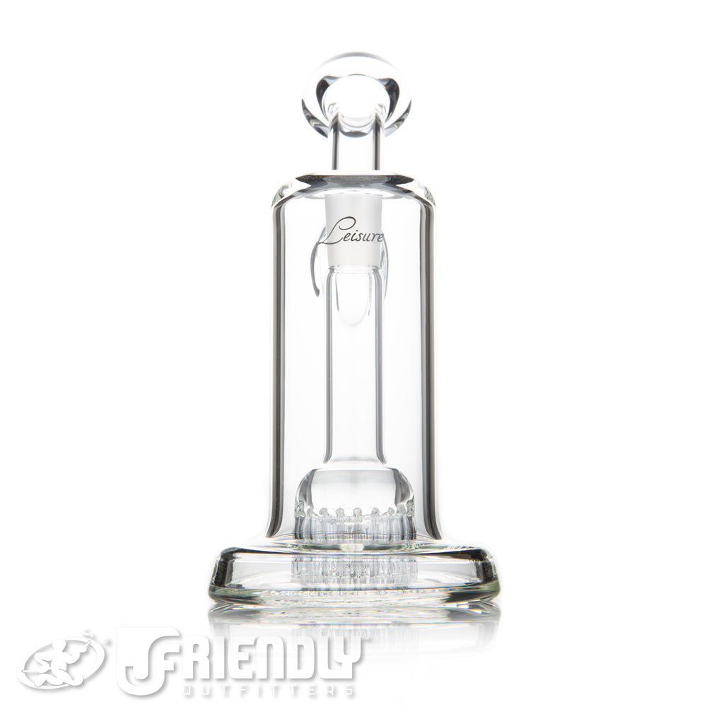 Leisure Glass 14mm Mini 20 Arm Bubbler w/ Script Logo