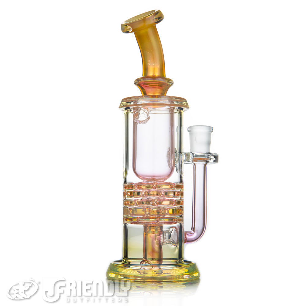 Leisure Glass 14mm Fumed Brickstack Incycler