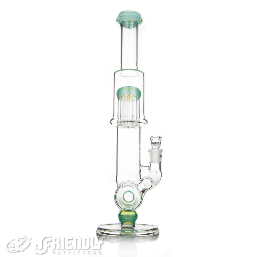 Leisure Glass 18mm Inline Flower Tube w/Titan Accents