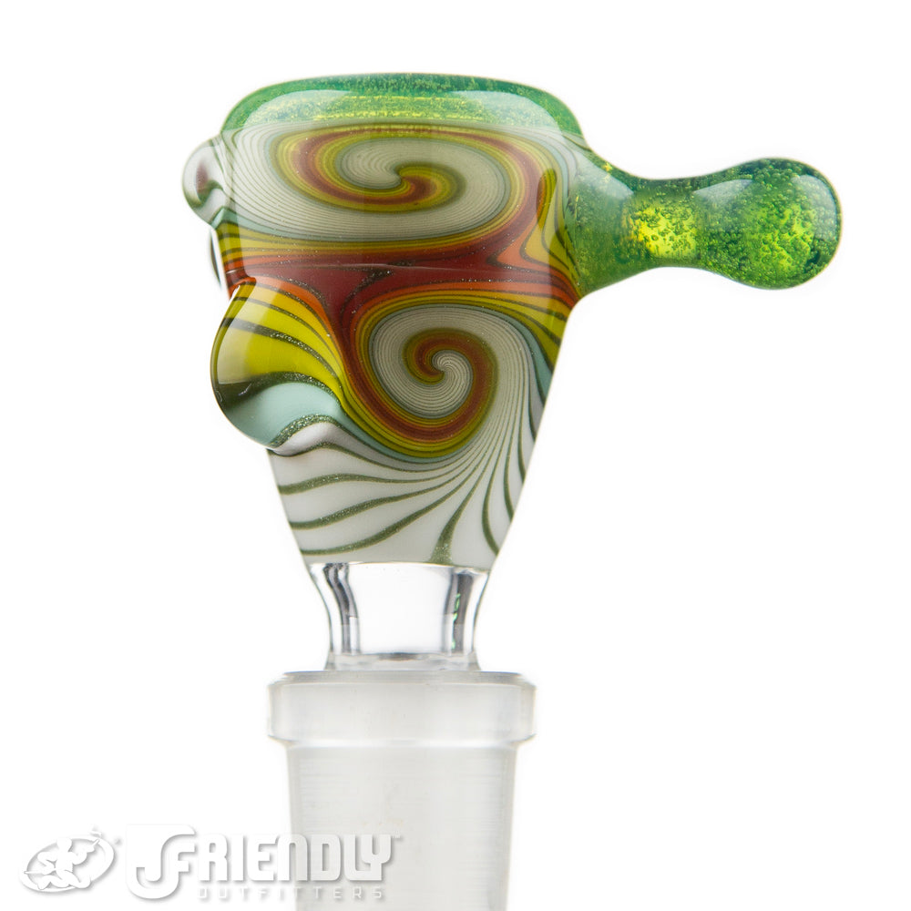 Mitchell Glass 14mm Light Green Slide