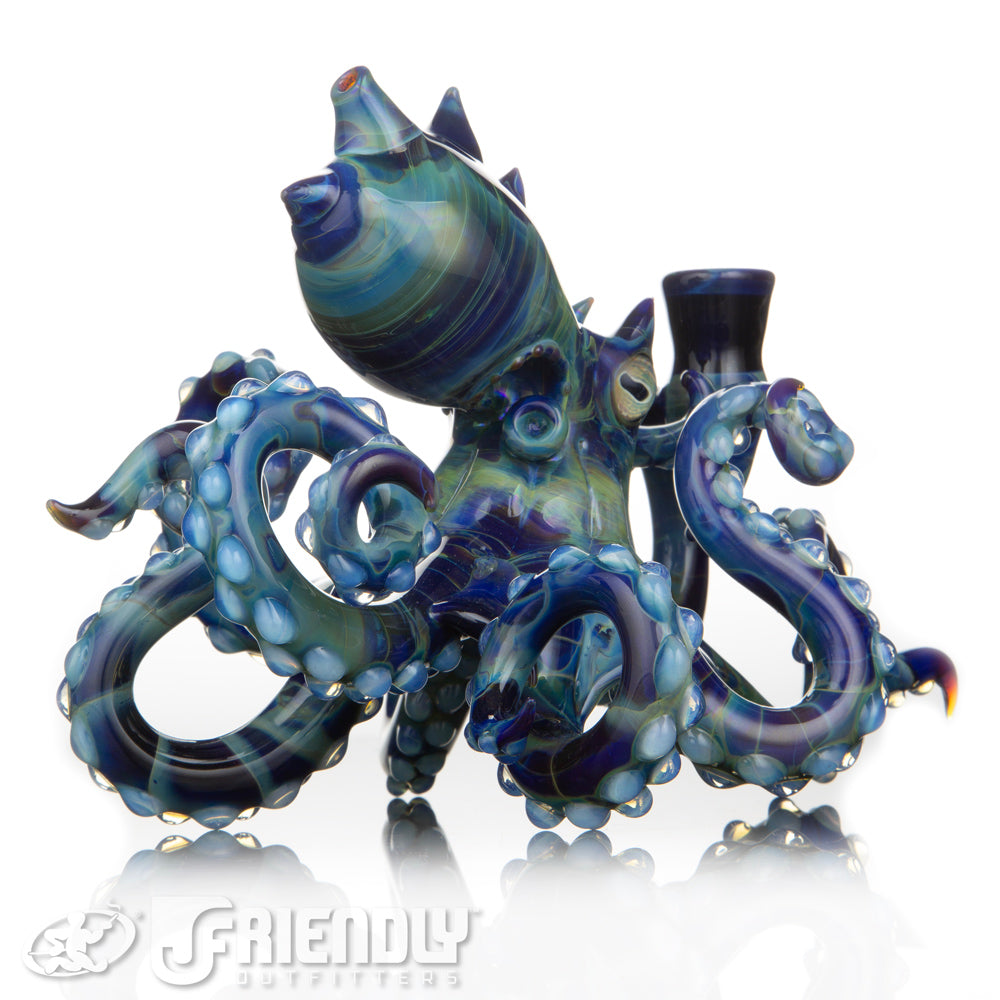 Mako Glass Dark Blue Octopus Rig