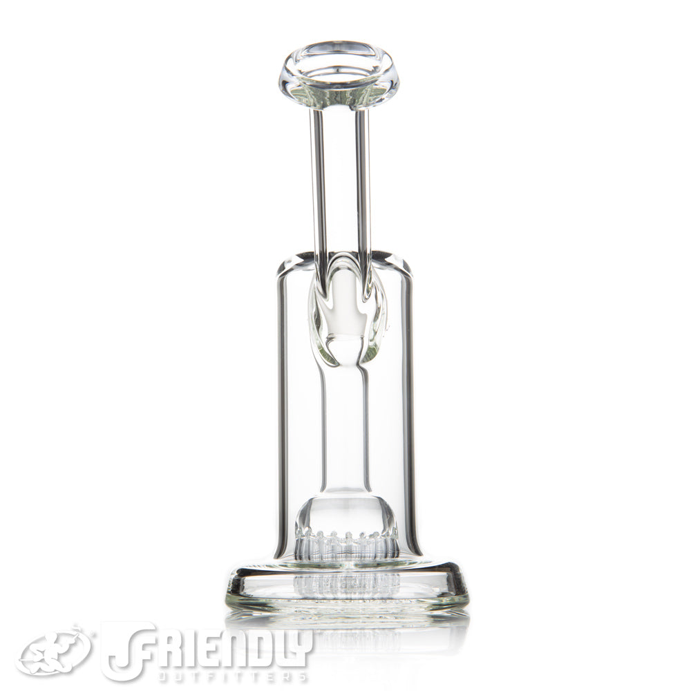 Leisure Glass 14mm Mini 20 Arm Bubbler w/ Script Logo