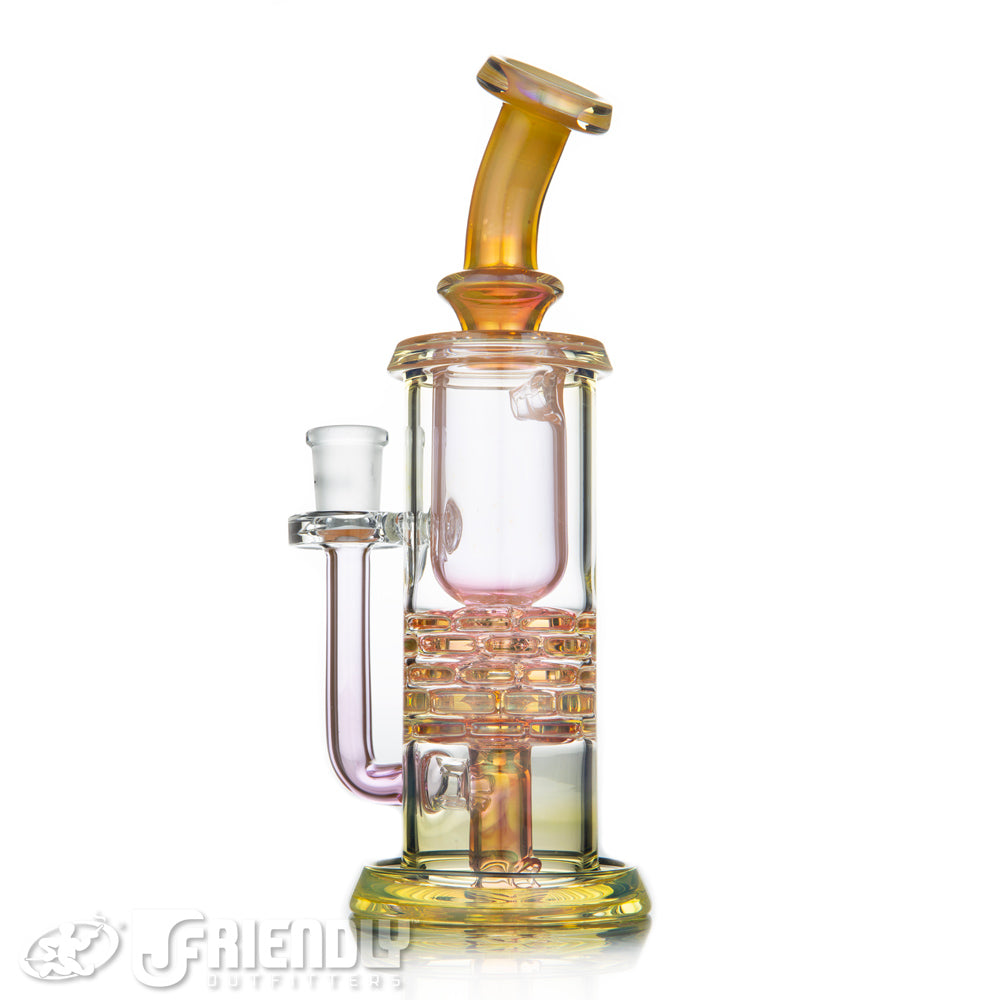 Leisure Glass 14mm Fumed Brickstack Incycler