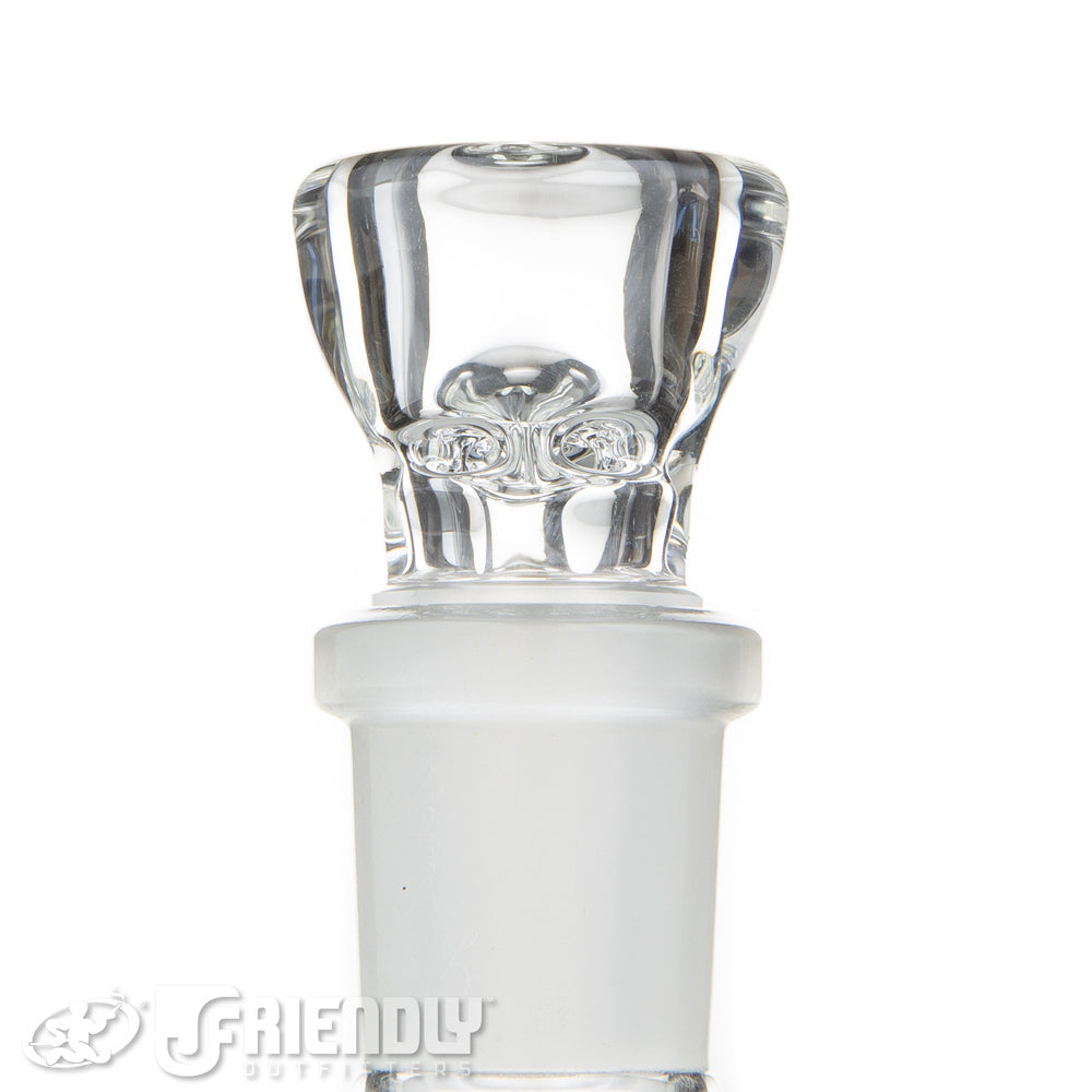 Sovereignty Glass Clear 18mm 4 Hole Slide