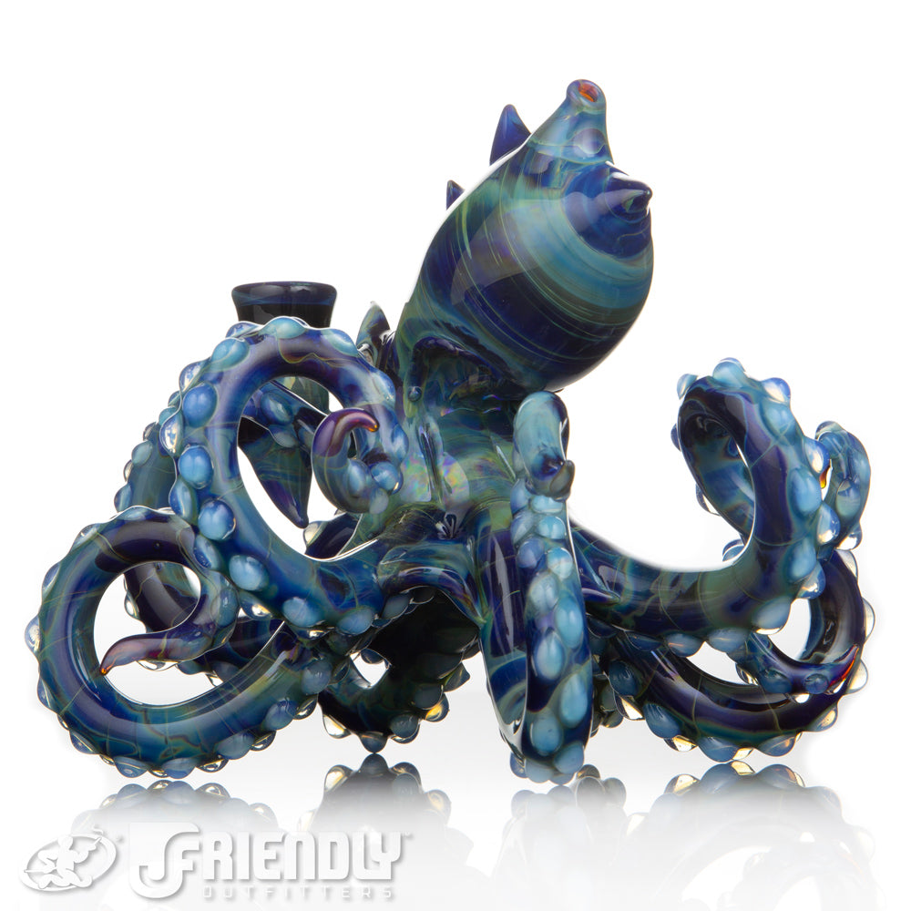 Mako Glass Dark Blue Octopus Rig