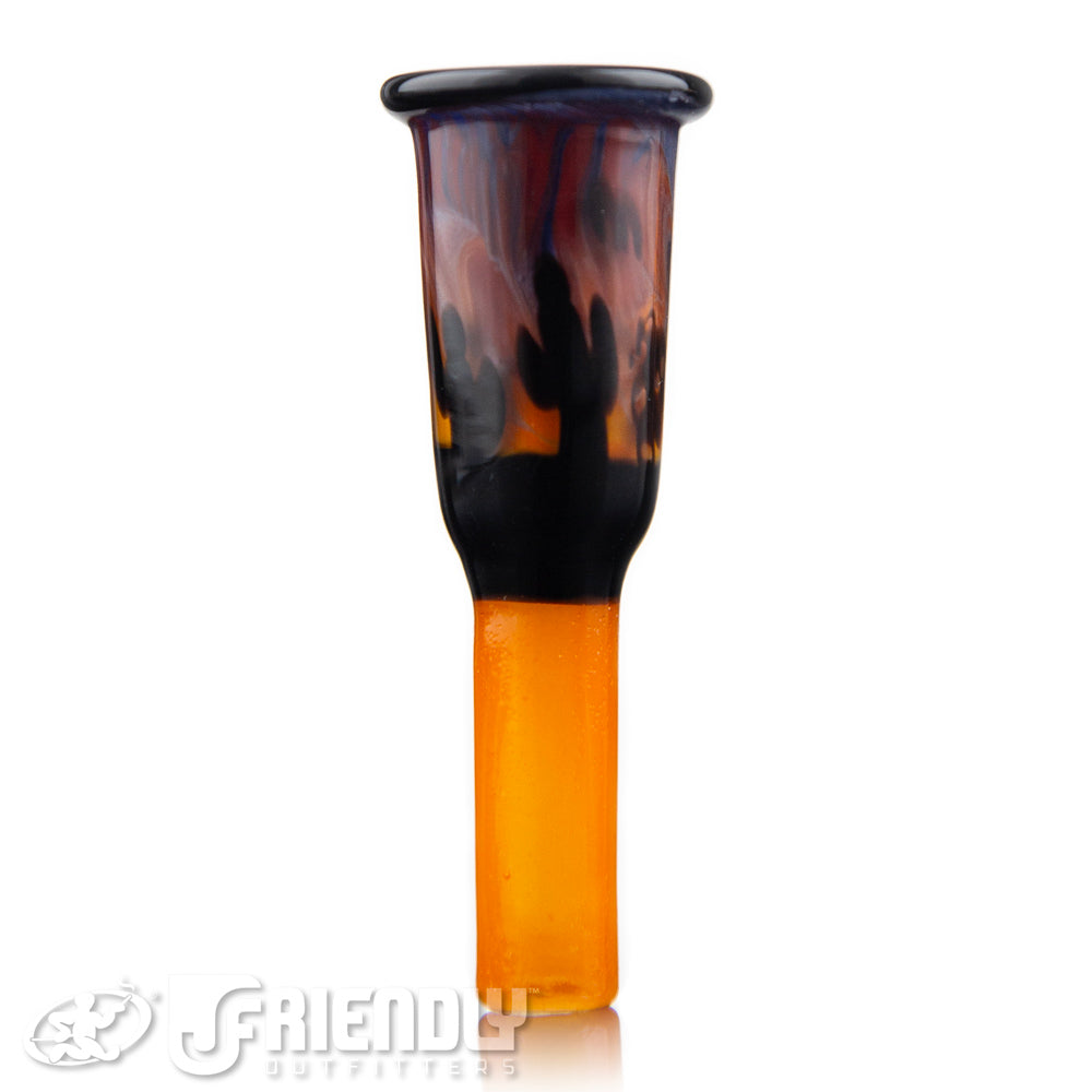 7 Ten Glass Cactus Scene Blunt Tip Holder