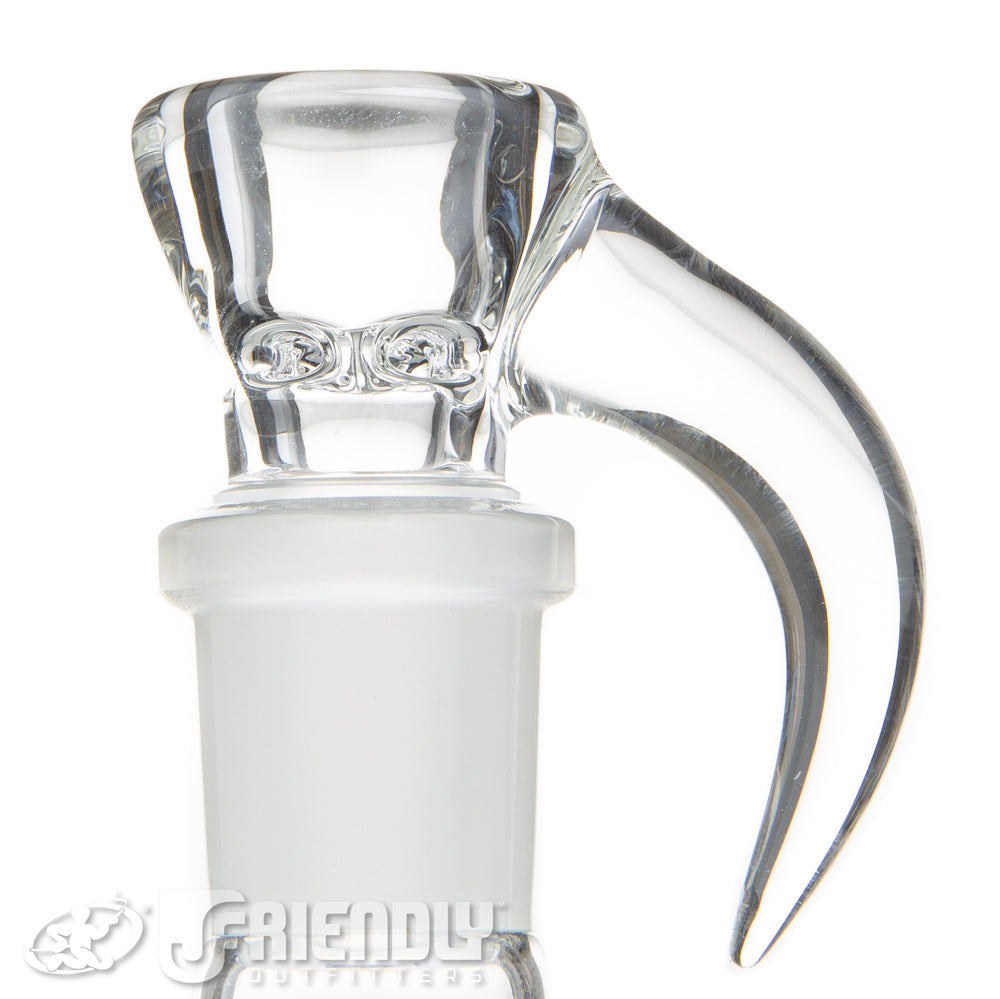 Sovereignty Glass Clear 18mm 4 Hole Slide