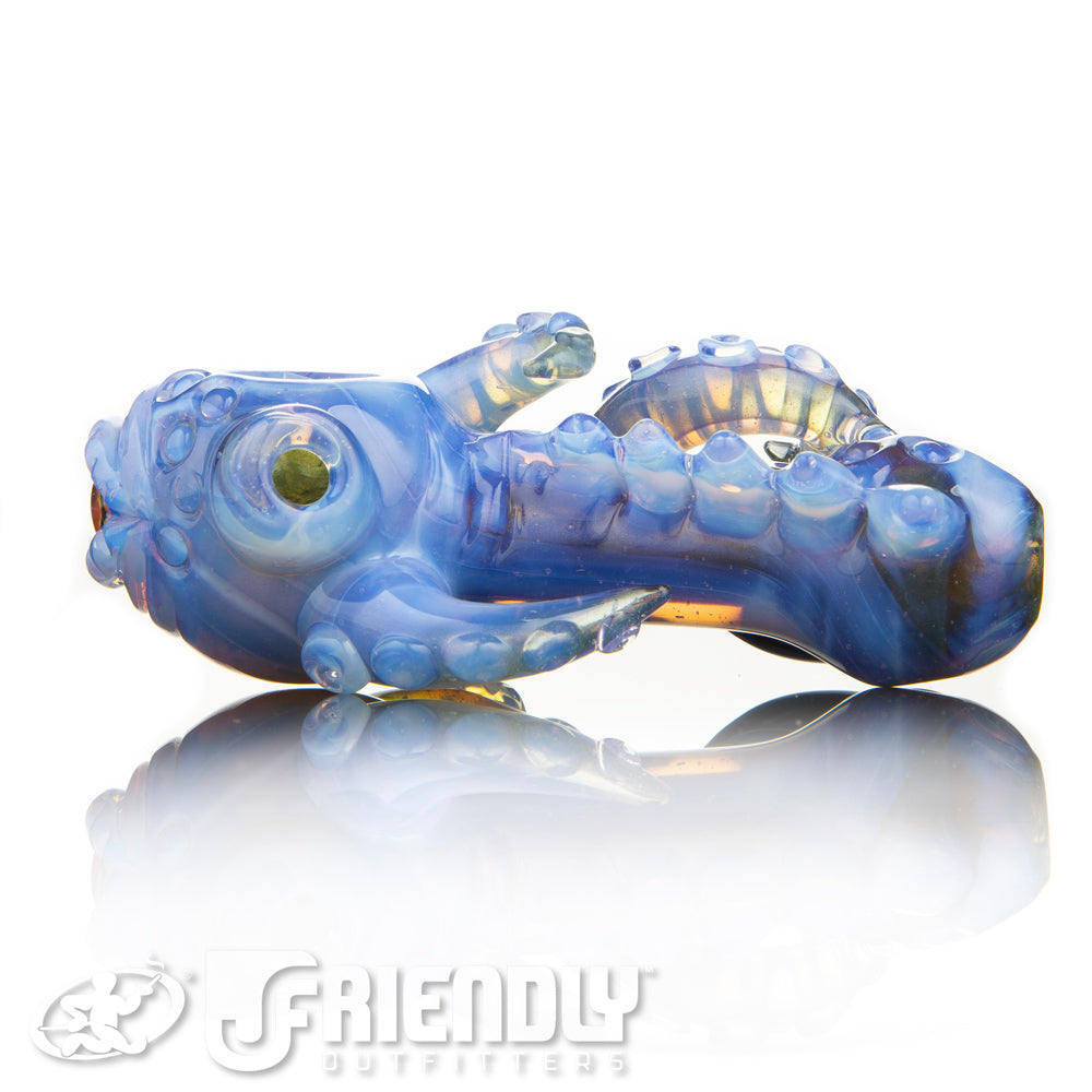 Mako Glass Blue Sea Monster Spoon #13