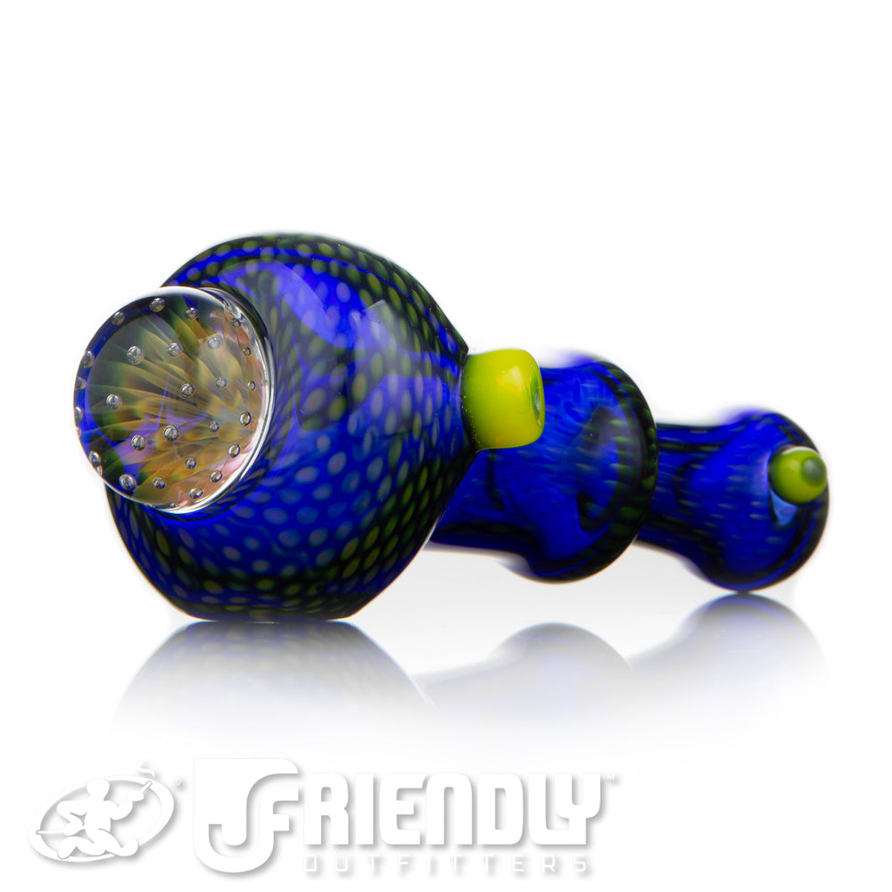 Firekist Air Trap Pipe w/ Yellow Accents