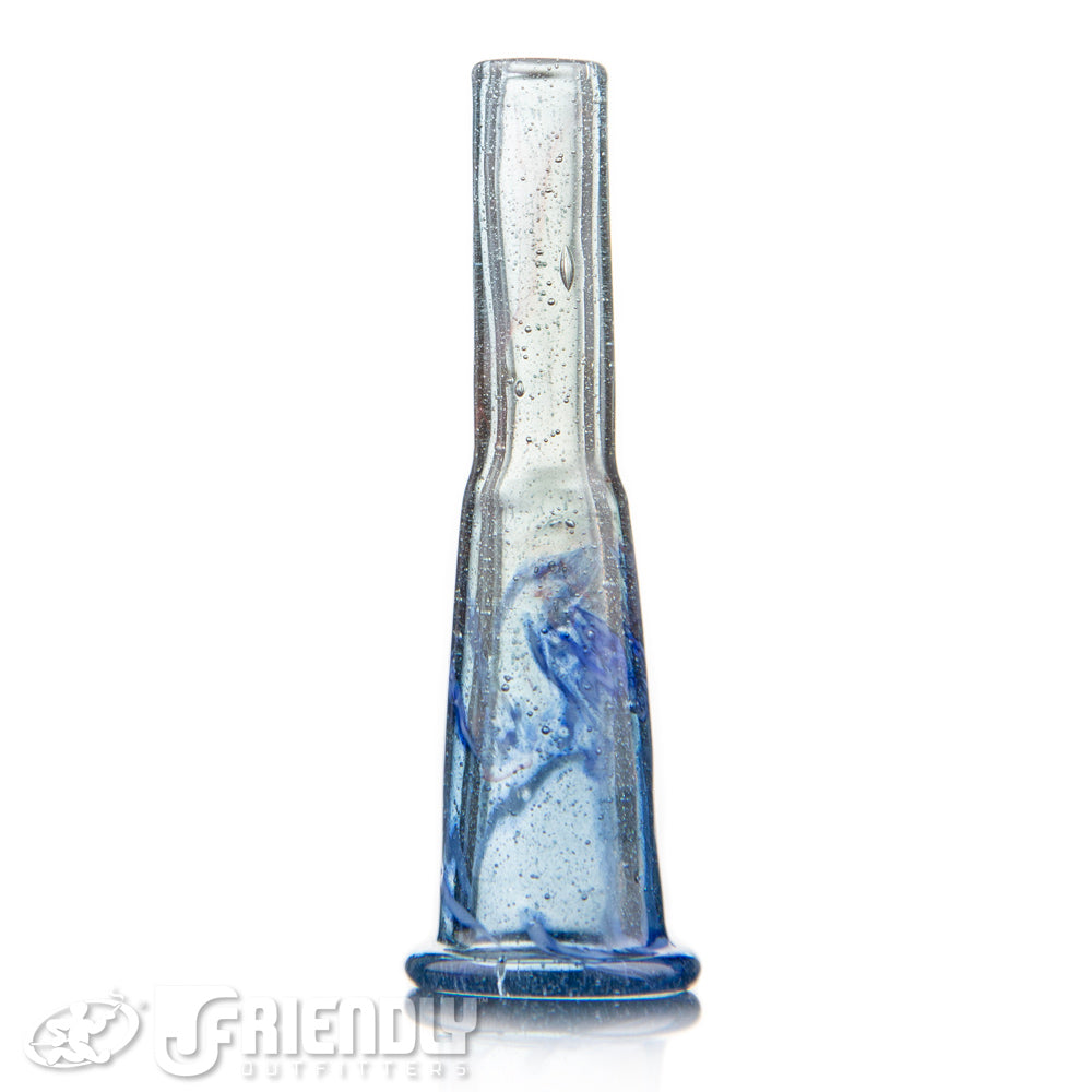 7 Ten Glass Blue Fade Blunt Tip Holder
