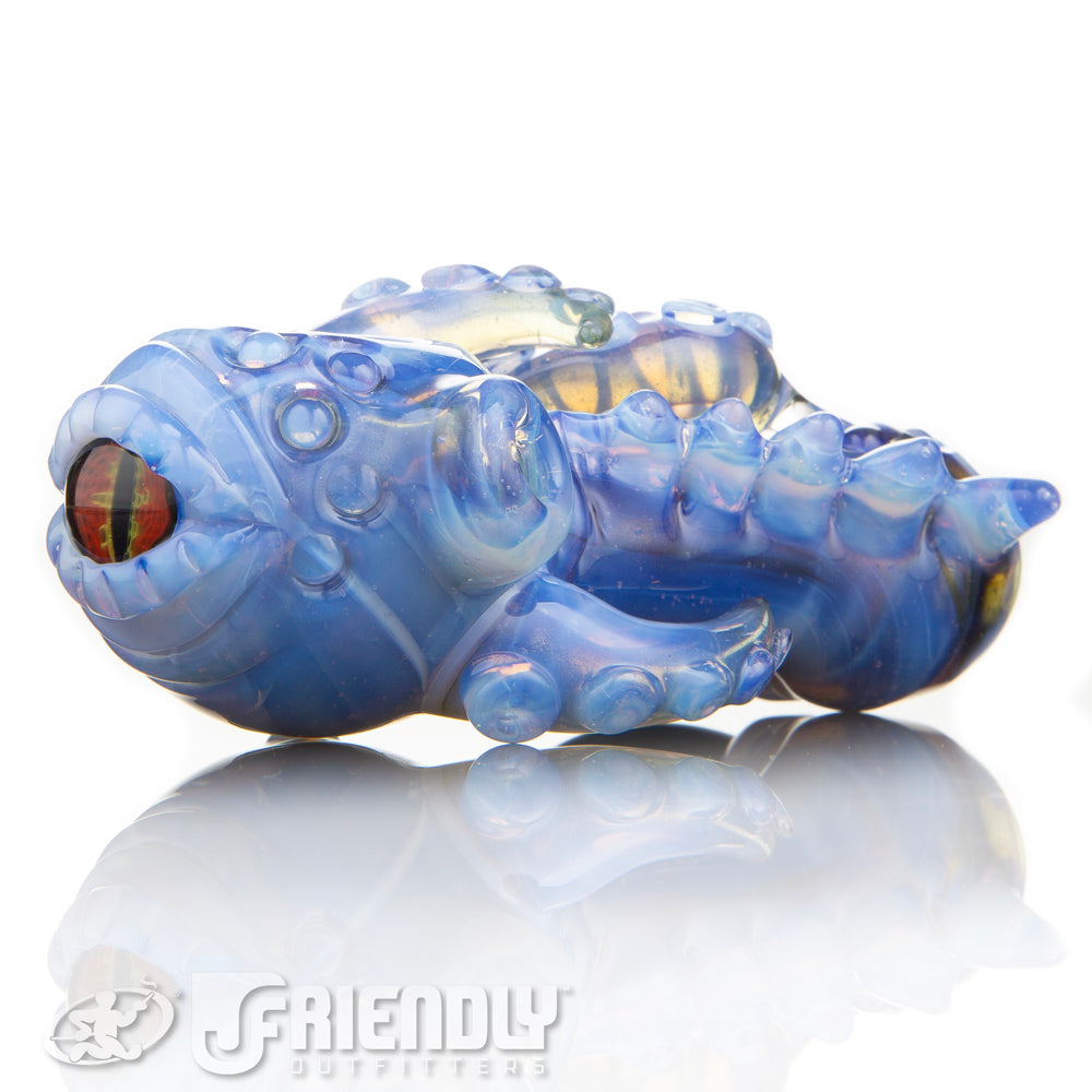 Mako Glass Blue Sea Monster Spoon #13