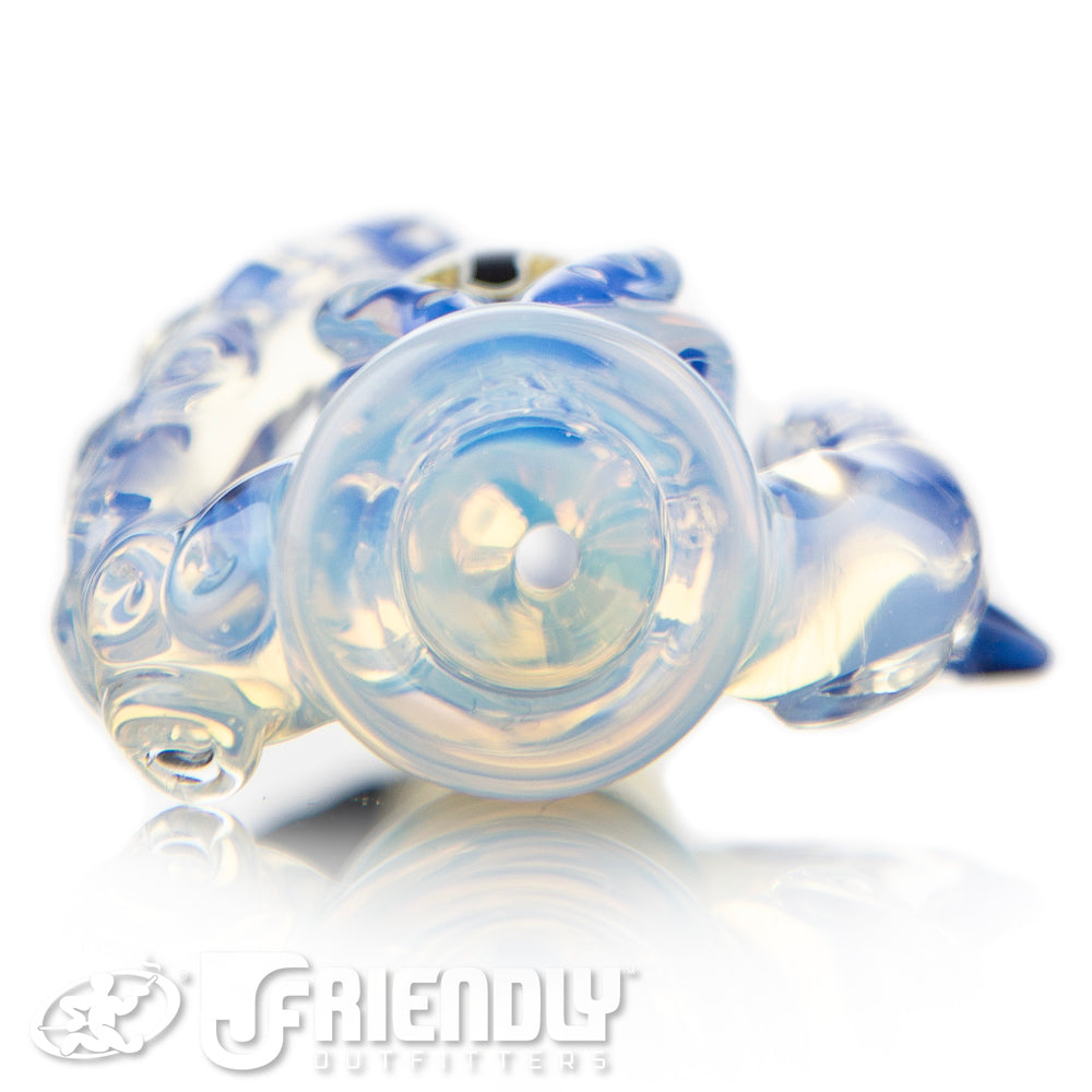 Mako Glass Light White Chillum #15