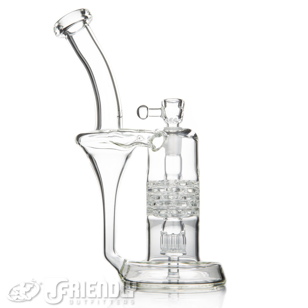 Leisure Glass 14mm Brick Stack Recycler