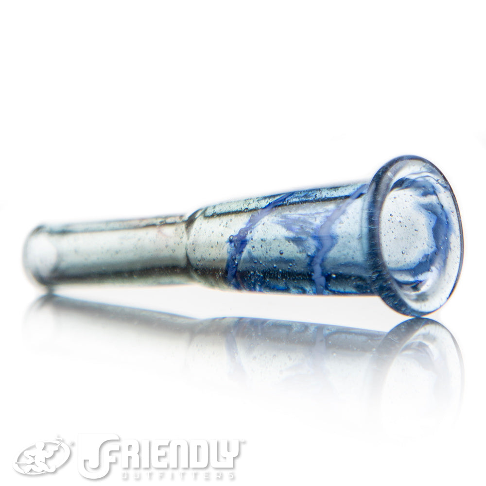 7 Ten Glass Blue Fade Blunt Tip Holder