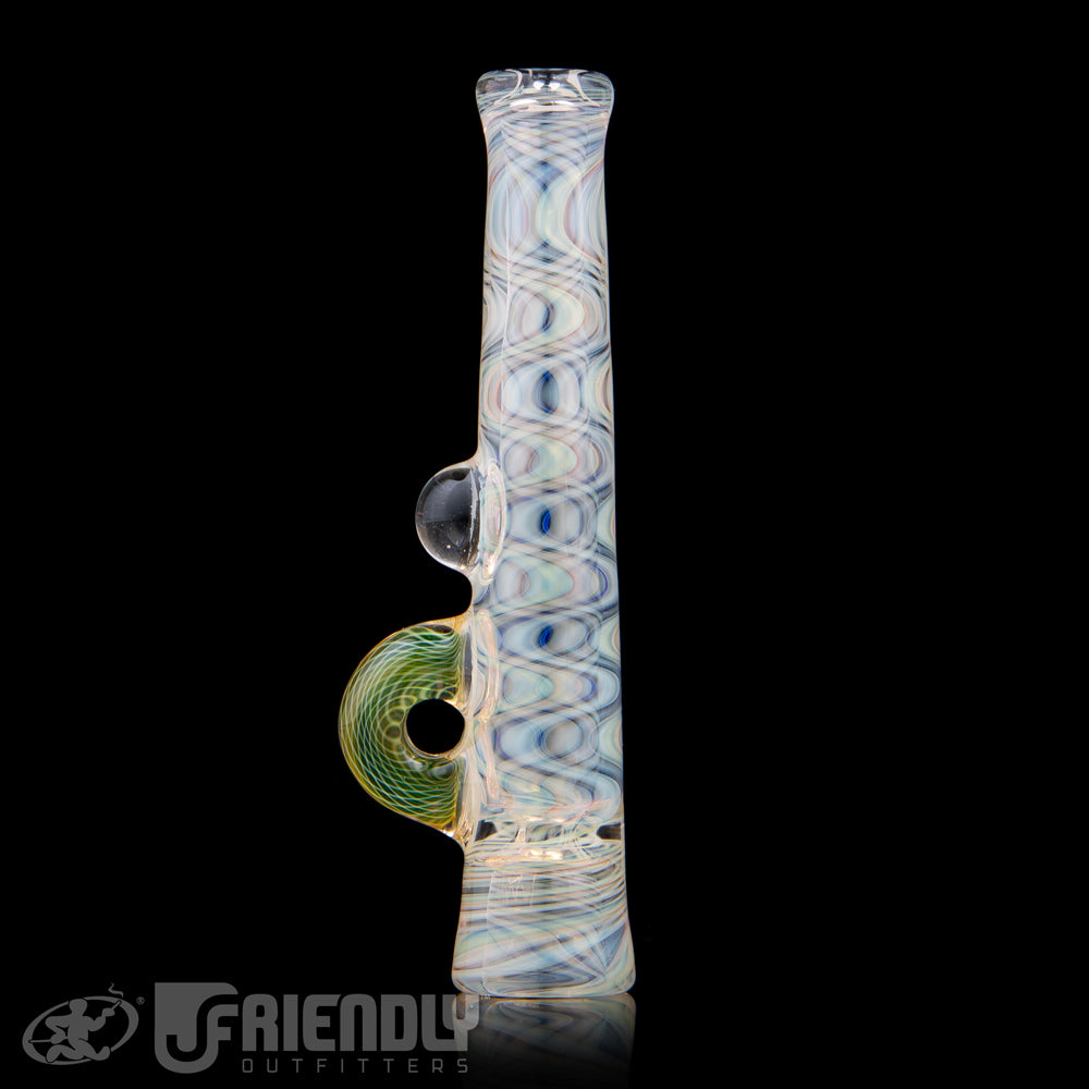 Royals Glass Fumed Onie w/ Wavey Accent & Loop