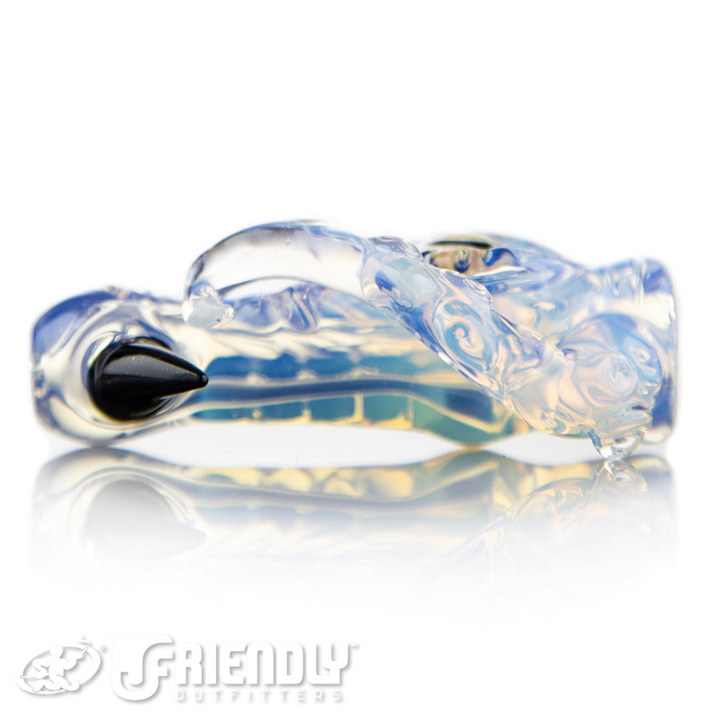 Mako Glass Light White Chillum #15