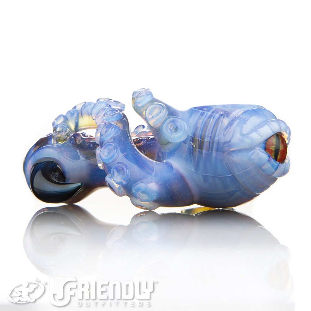 Mako Glass Blue Sea Monster Spoon #13