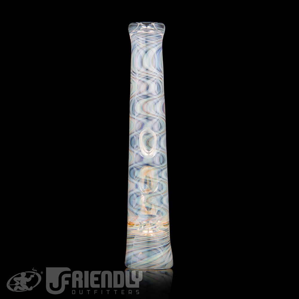 Royals Glass Fumed Onie w/ Wavey Accent & Loop