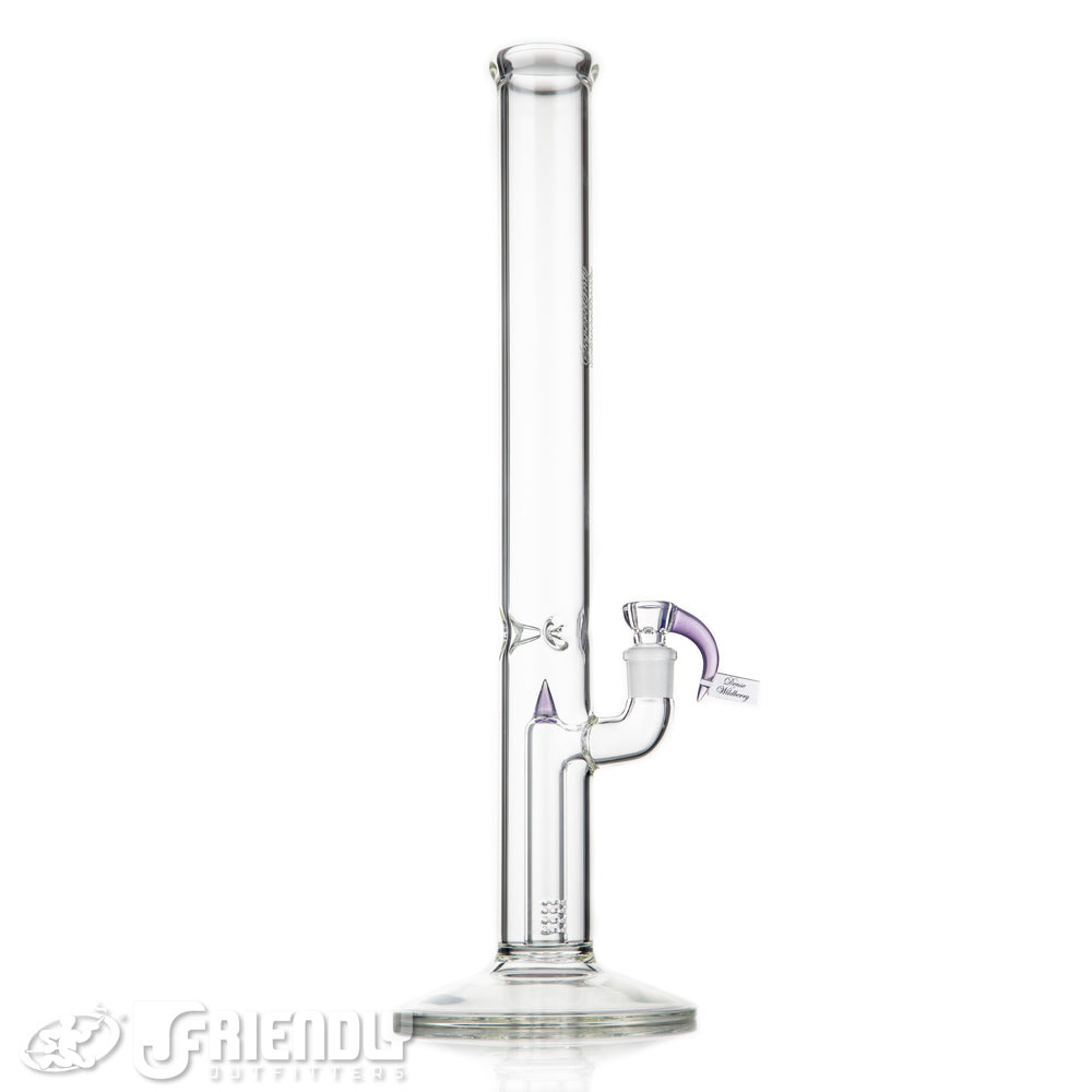 Sovereignty Glass 50x5 Front Facing Fixed 180 w/ Dense Wildberry Accents