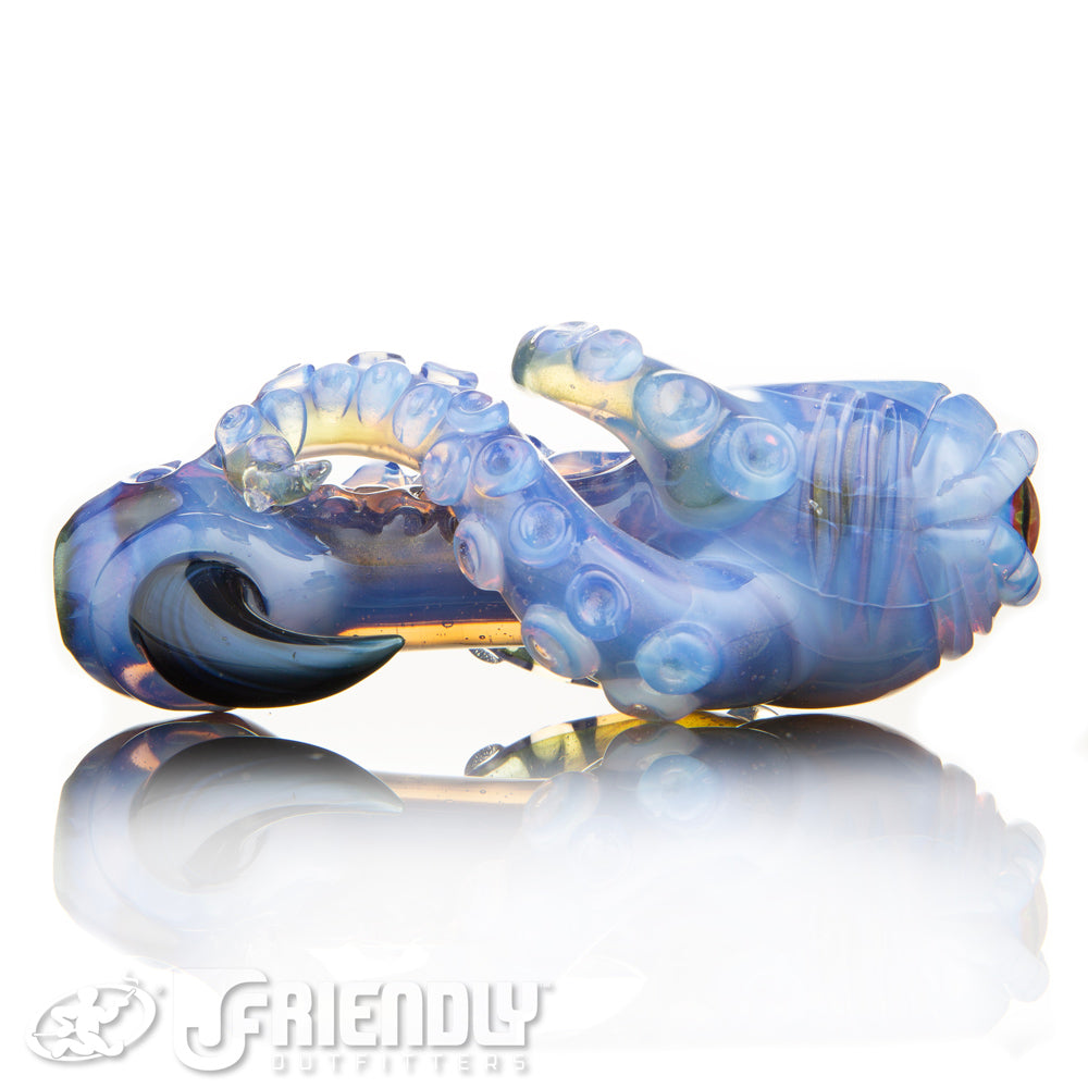 Mako Glass Blue Sea Monster Spoon #13