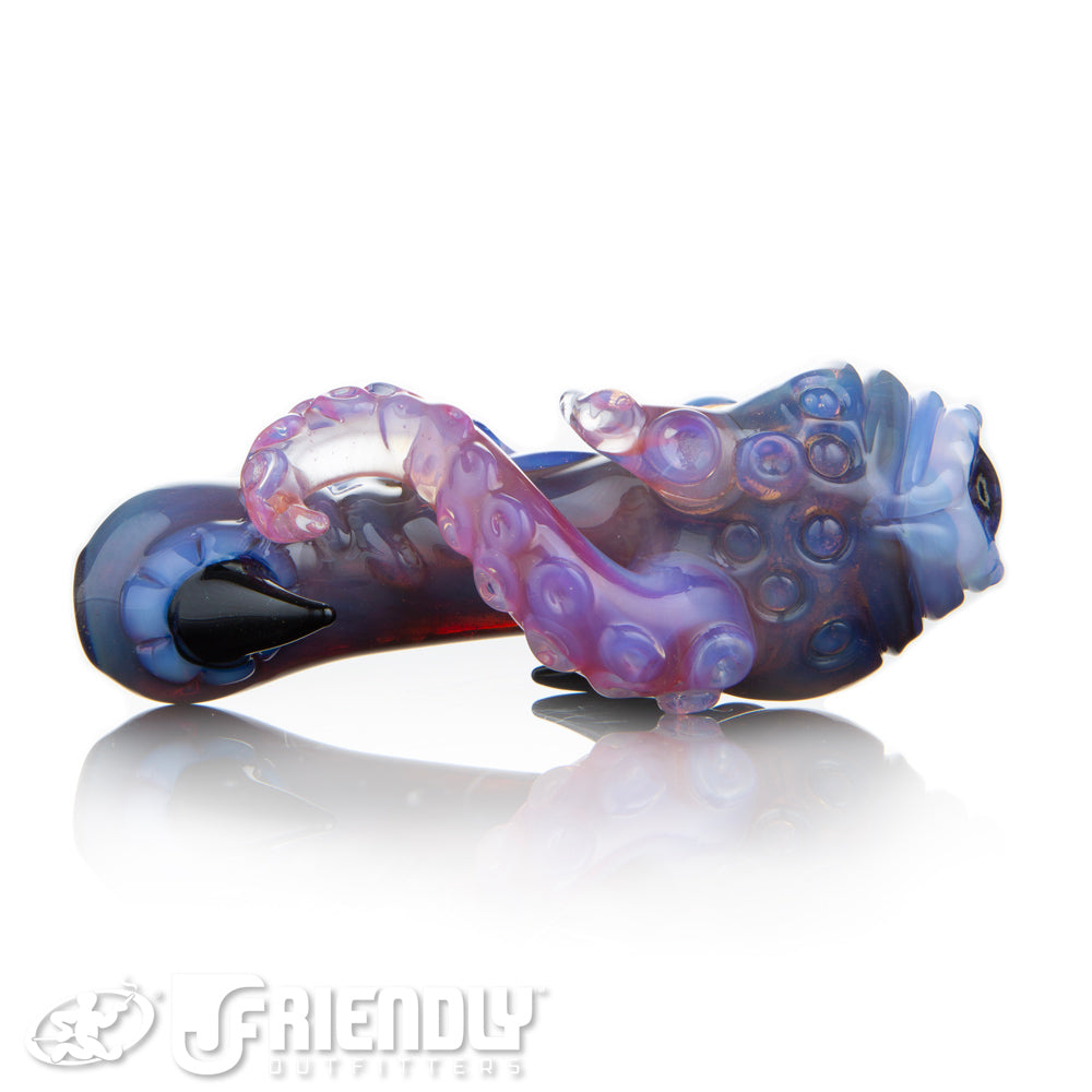 Mako Glass Purple Fade Sea Monster Spoon