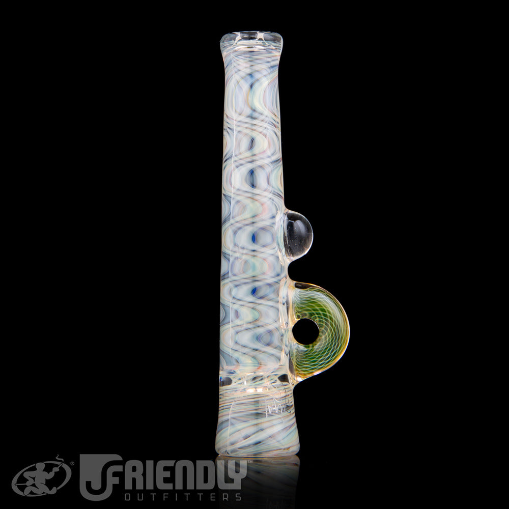 Royals Glass Fumed Onie w/ Wavey Accent & Loop