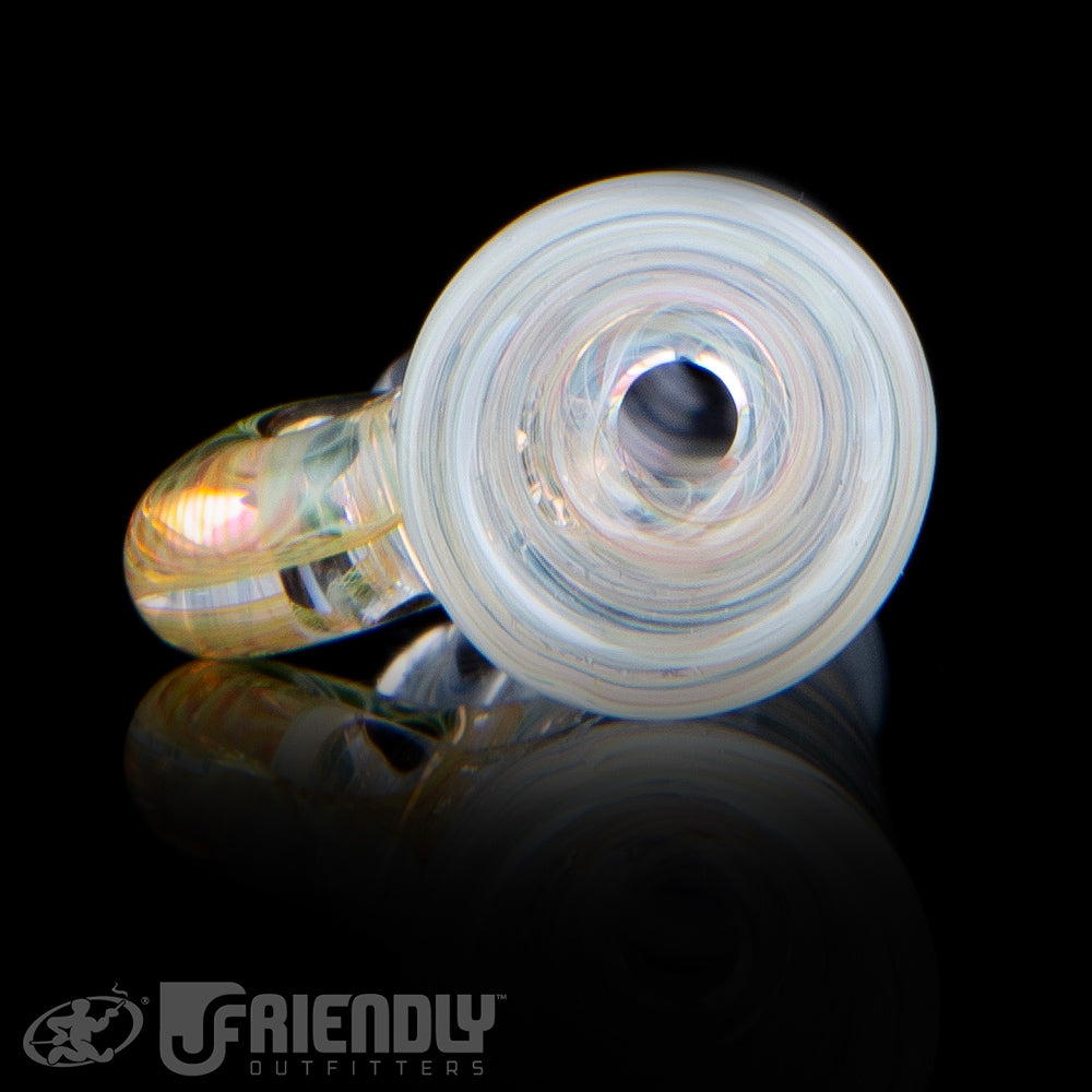 Royals Glass Fumed Onie w/ Wavey Accent & Loop