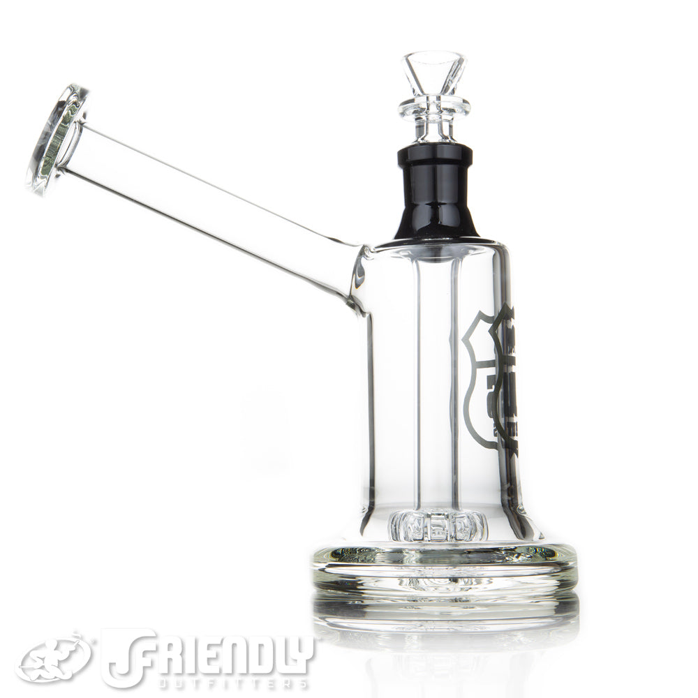 US Tubes 19mm Hybrid Bubbler w/Black Label and Joint