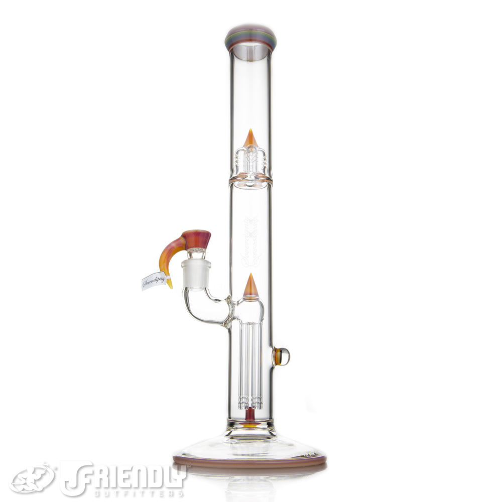Sovereignty Glass 44mm Slitted Fixed 4 Arm w/ Mille & Full Accent Serendipity