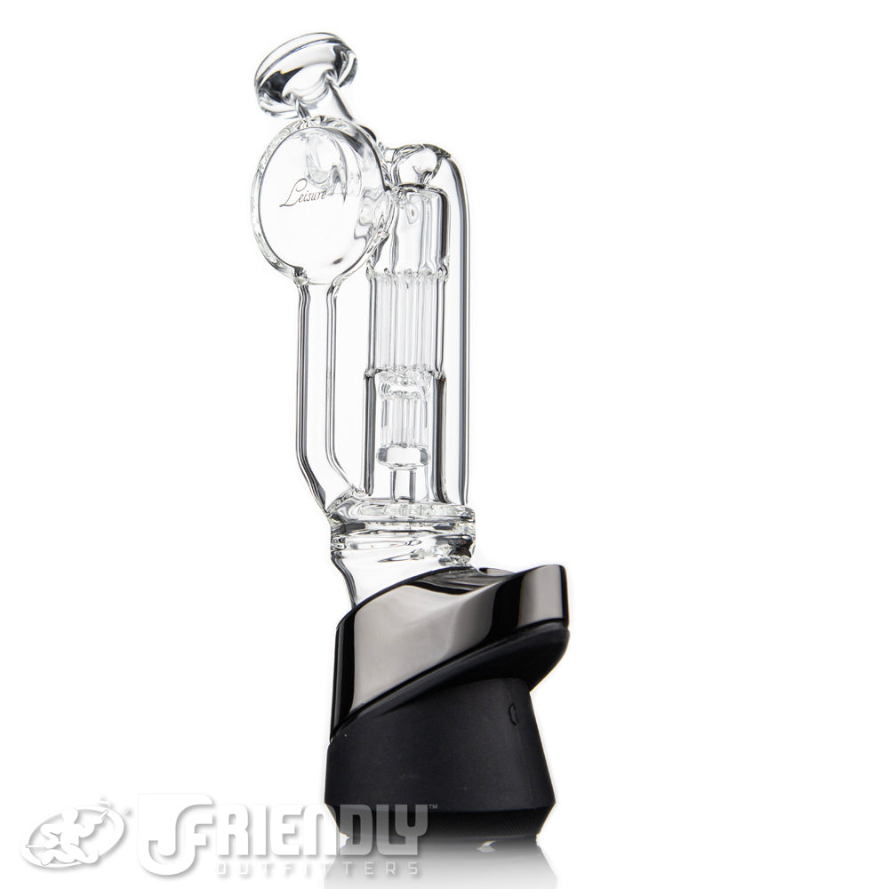 Leisure Glass Pillar Recycler Puffco Peak Top