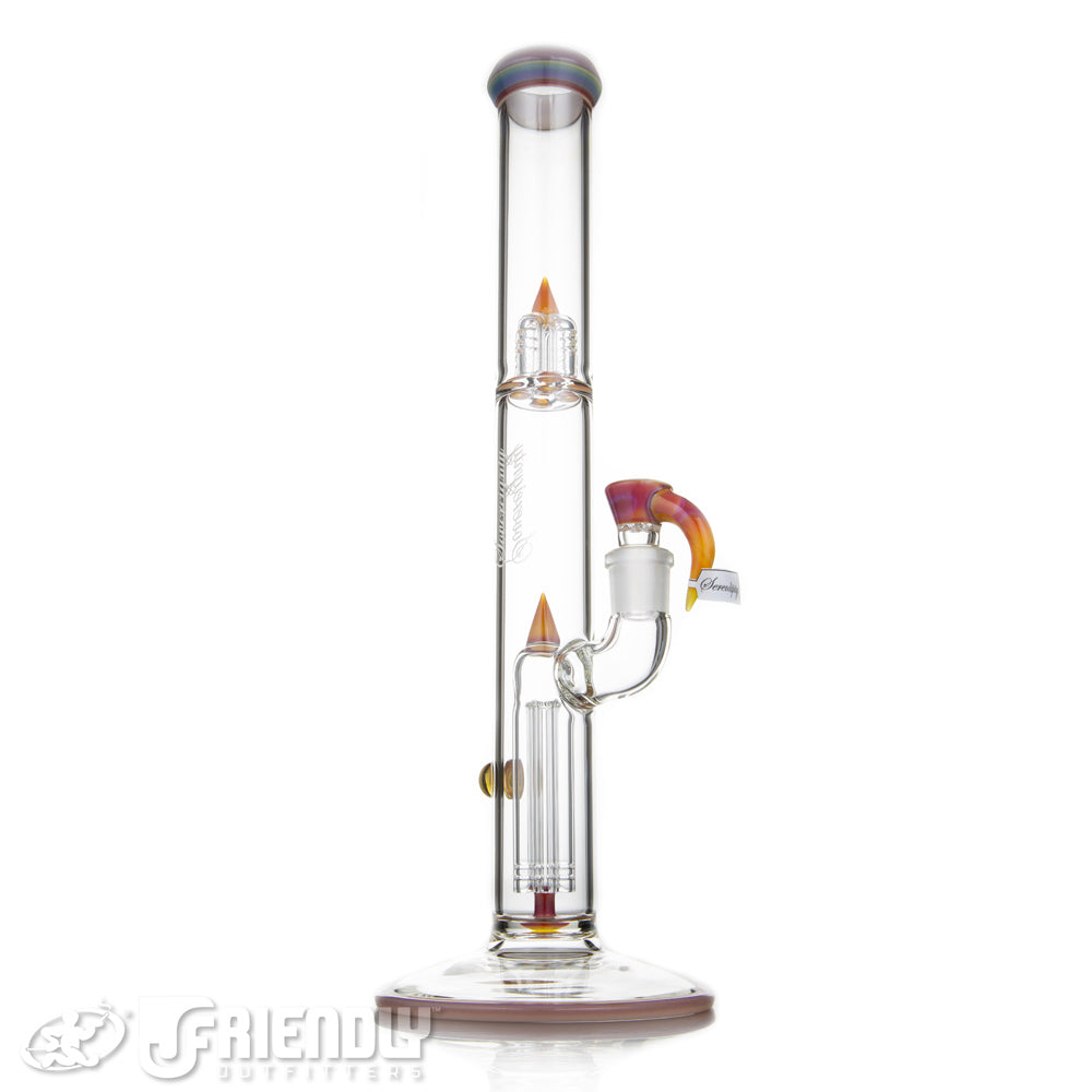Sovereignty Glass 44mm Slitted Fixed 4 Arm w/ Mille & Full Accent Serendipity