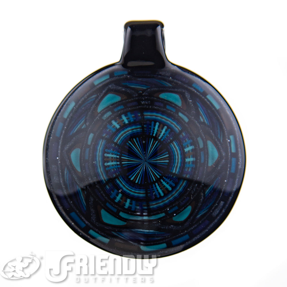 Dew Glass Blue Pendant