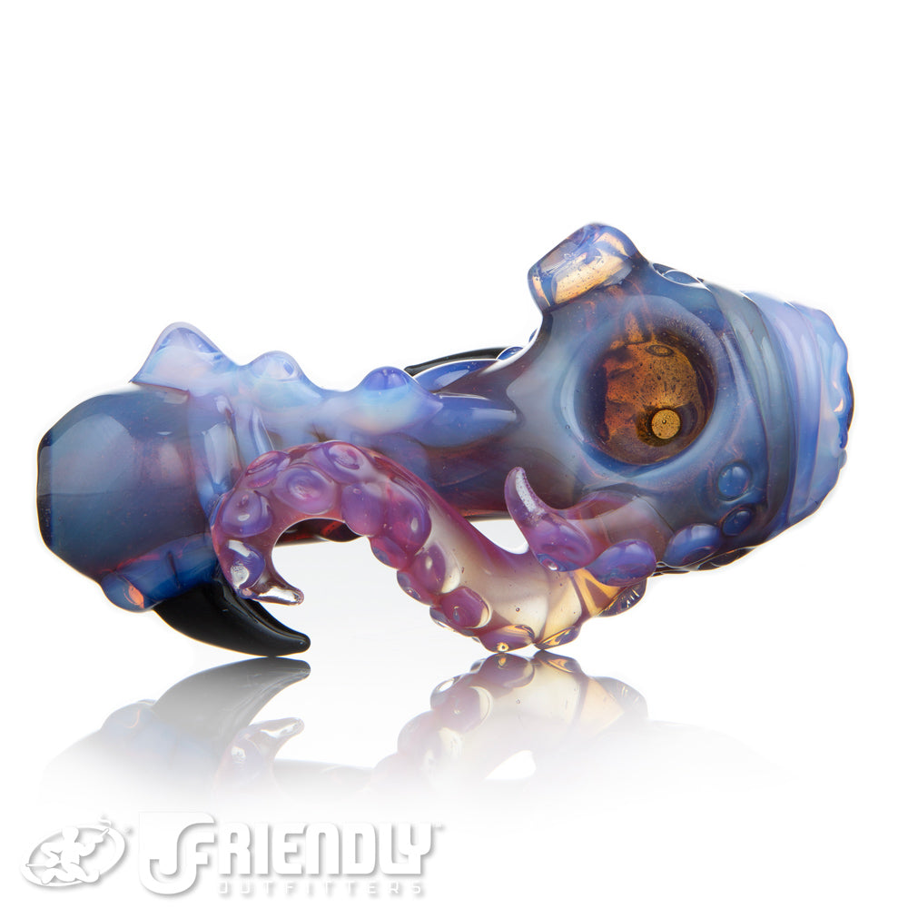Mako Glass Purple Fade Sea Monster Spoon