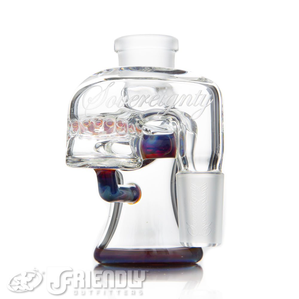 Sovereignty Glass Dry Catcher w/ Partial Guava Root Accent #2