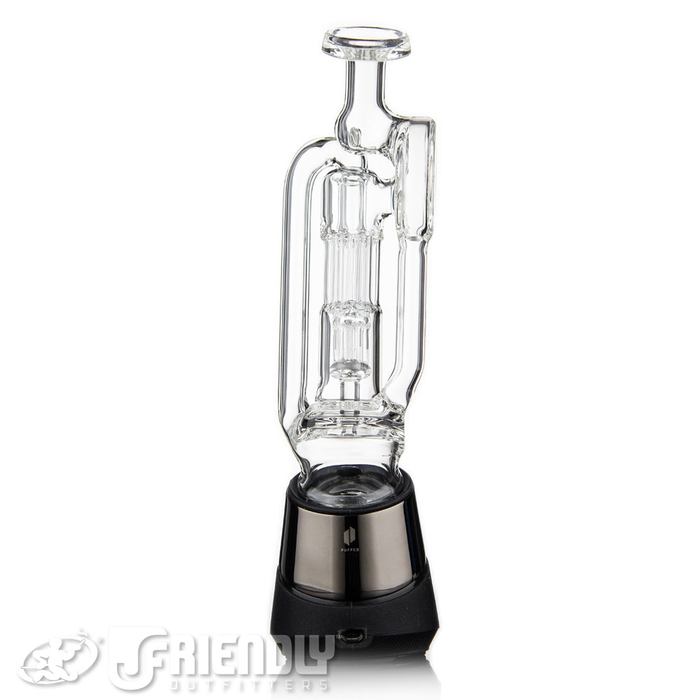 Leisure Glass Pillar Recycler Puffco Peak Top