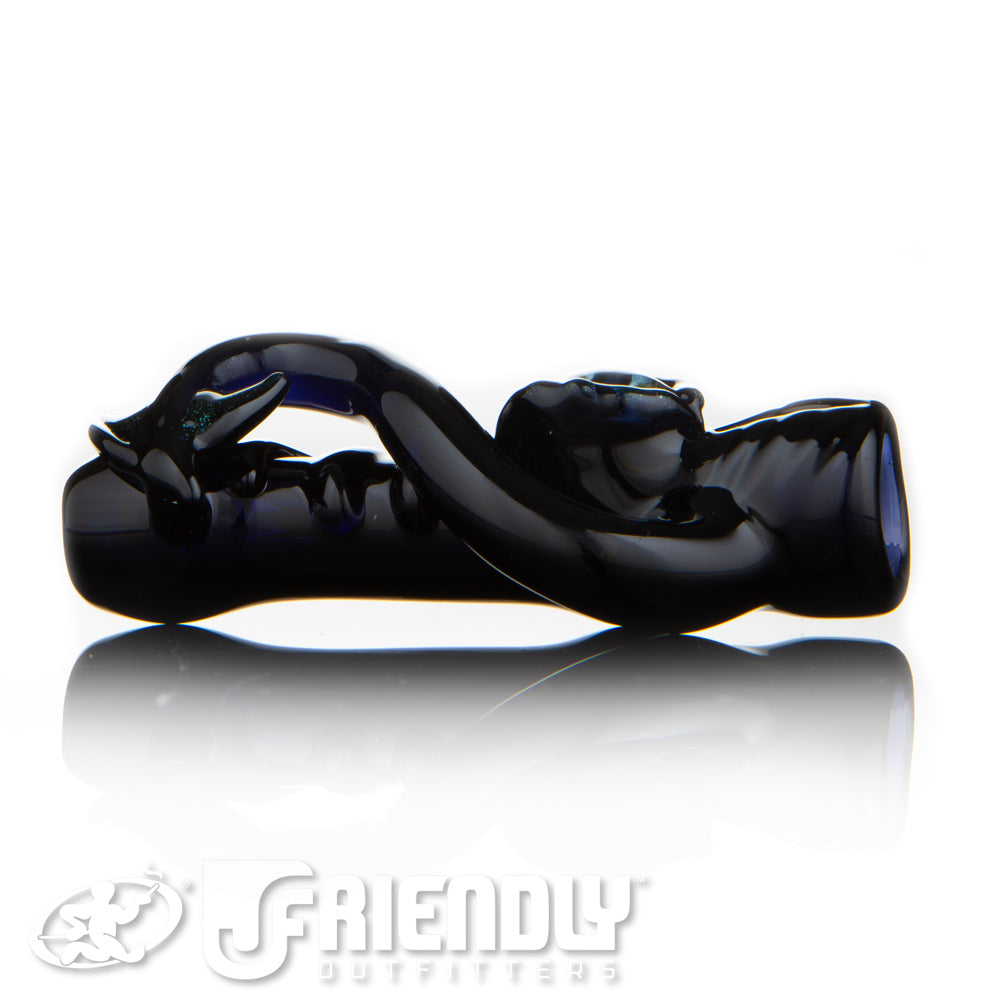 Mako Glass Dragon Chillum #1