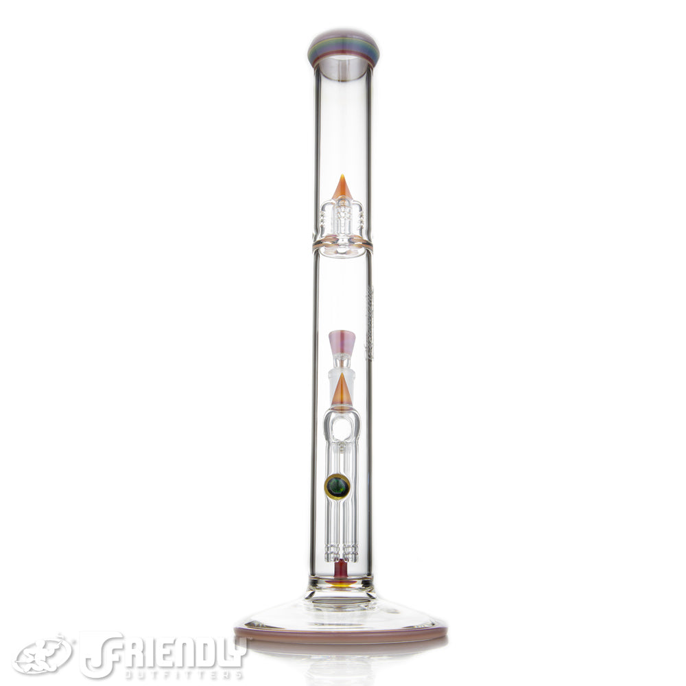 Sovereignty Glass 44mm Slitted Fixed 4 Arm w/ Mille & Full Accent Serendipity