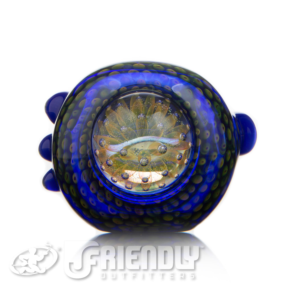 Firekist Air Trap Pipe w/ Blue Accents
