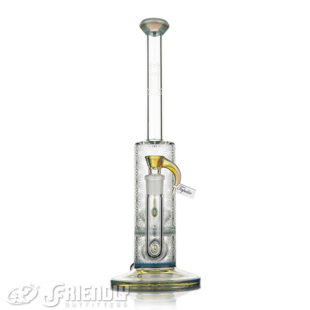 Sovereignty Glass Bent Neck 60mm Downgrid Stemline to Imperial w/ Full Tapulite Accents Blasted Body and Millie