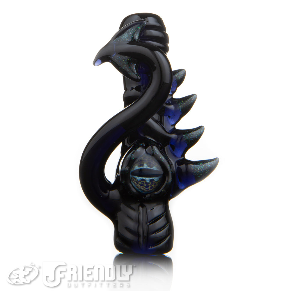 Mako Glass Dragon Chillum #1