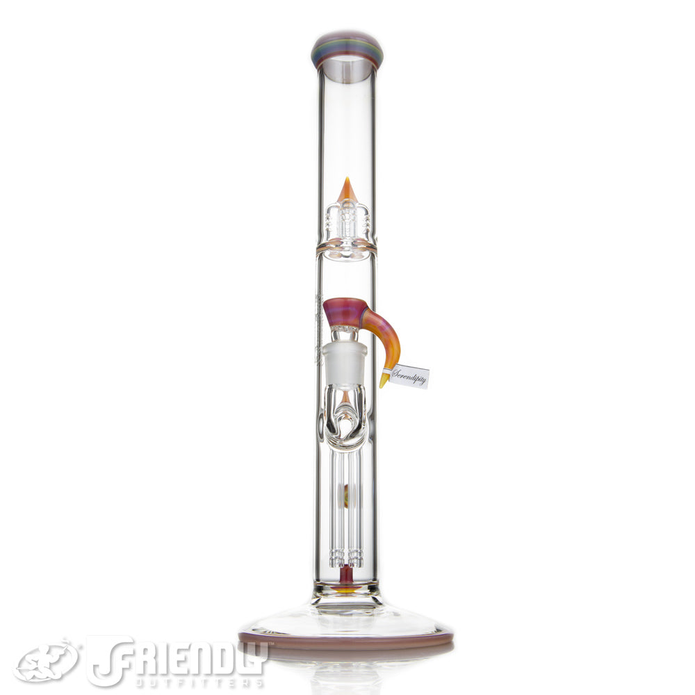 Sovereignty Glass 44mm Slitted Fixed 4 Arm w/ Mille & Full Accent Serendipity