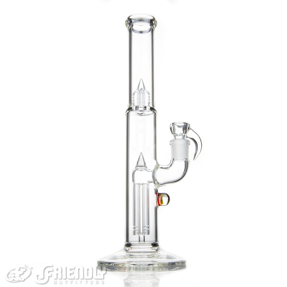 Sovereignty Glass Pawn Shorty4 Slitted Fixed 4 Arm w/Millie
