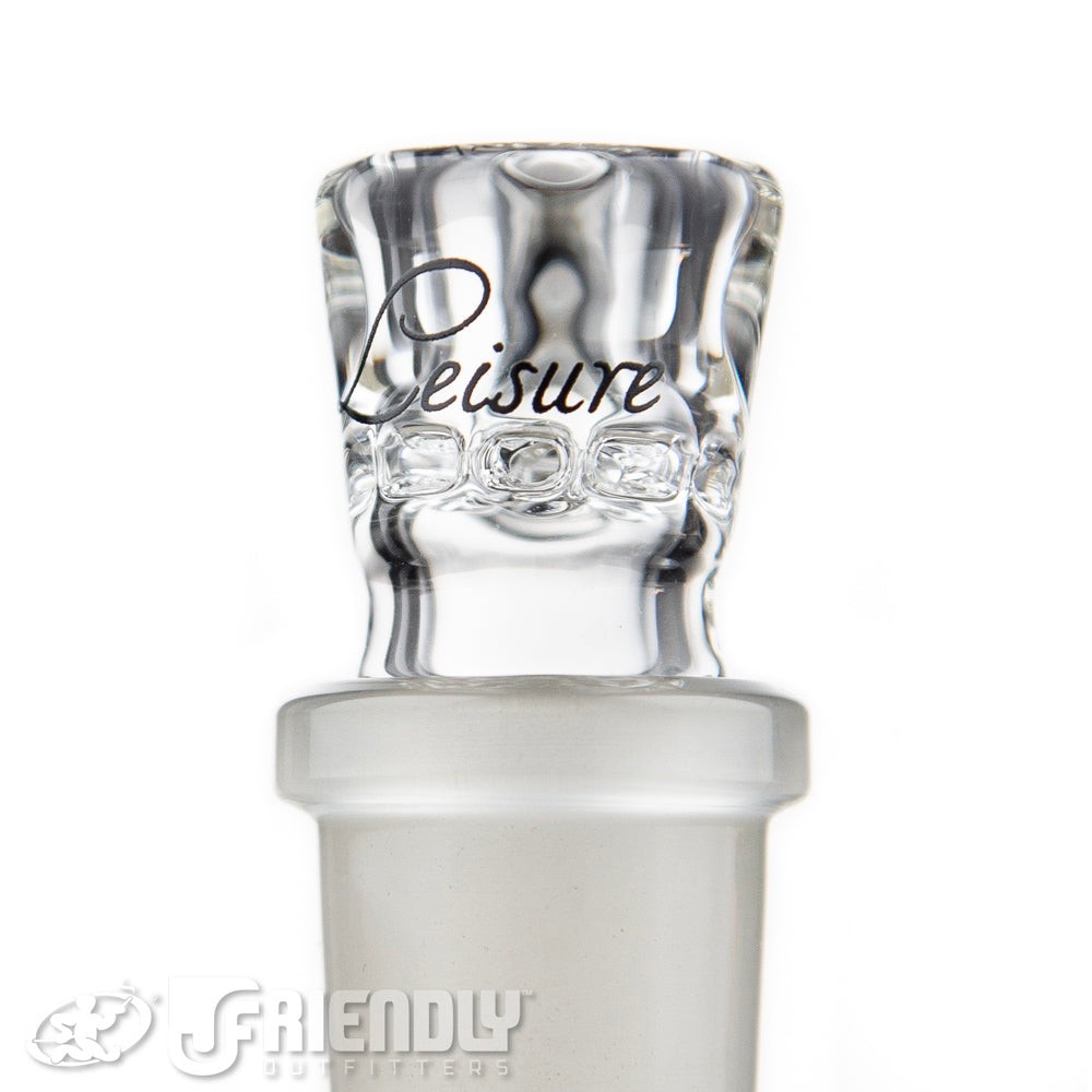 Leisure Glass 18mm Script Logo Slide