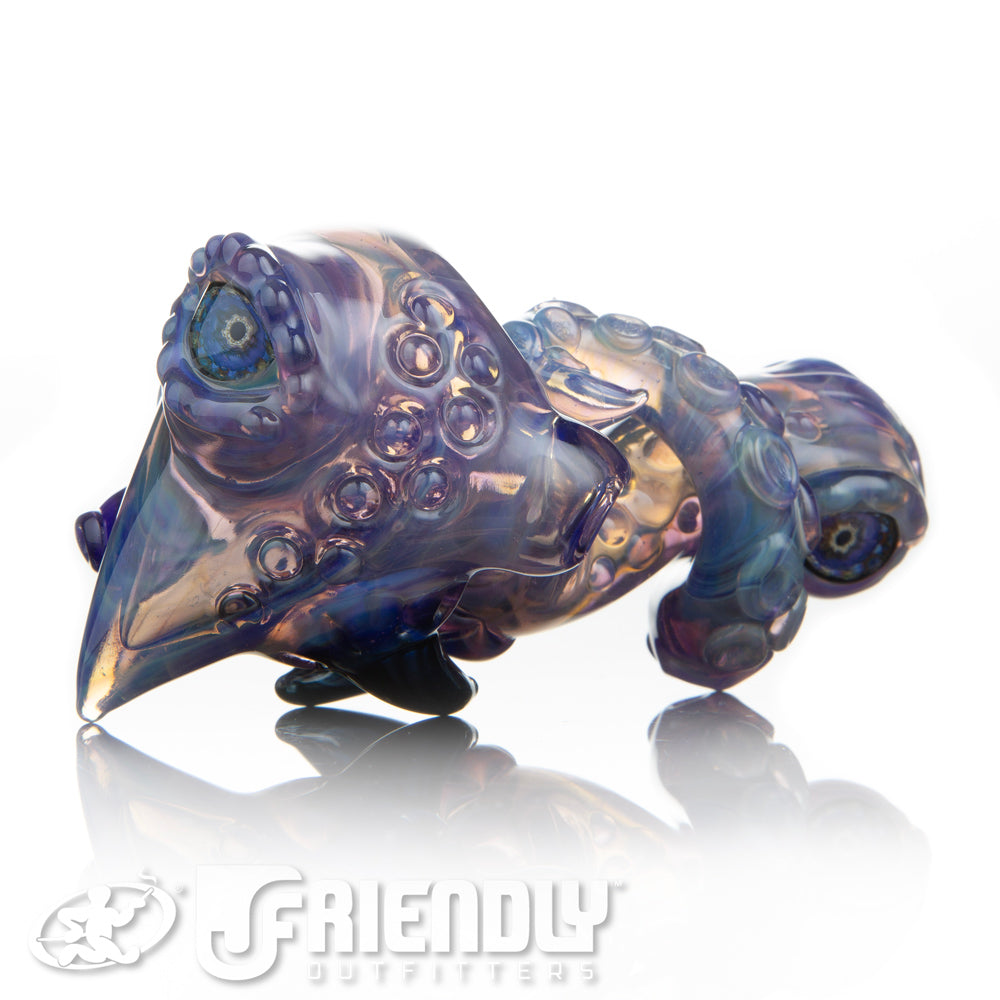 Makoe Glass Purple Sea Creature Sherlock