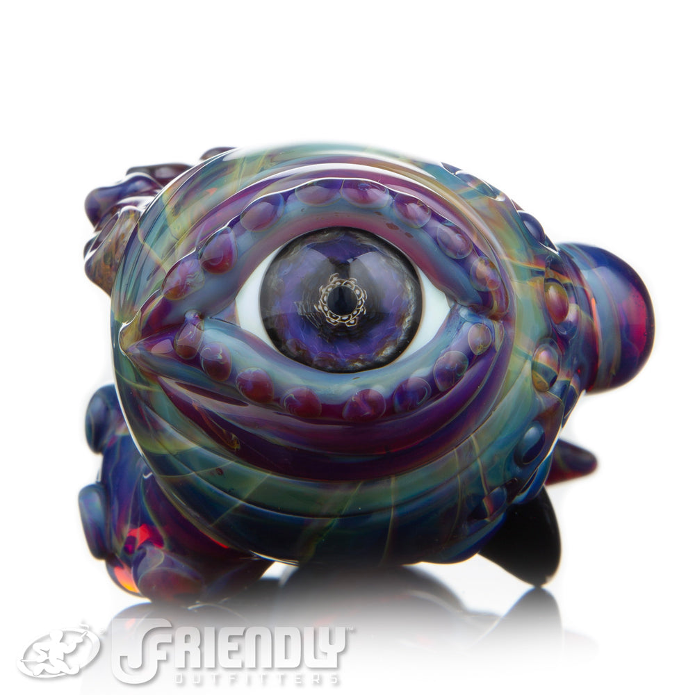 Mako Glass Amber Purple Sea Creature Spoon