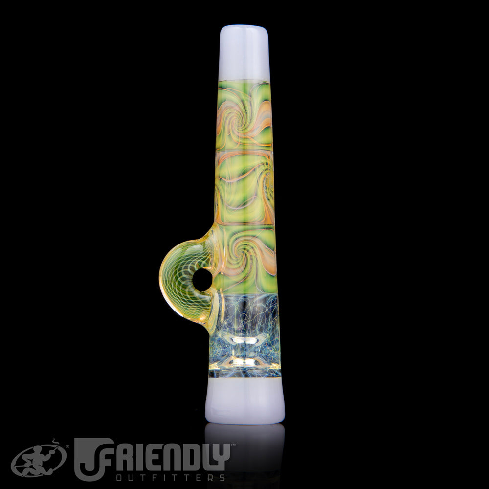 Royals Glass Fumed Onie w/ Purple Accents