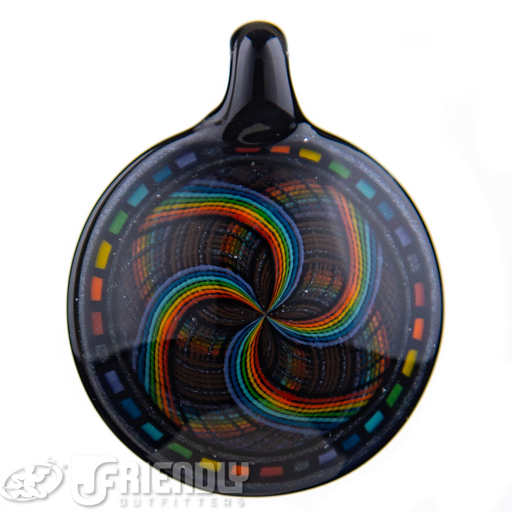 Dew Glass Rainbow Pendant