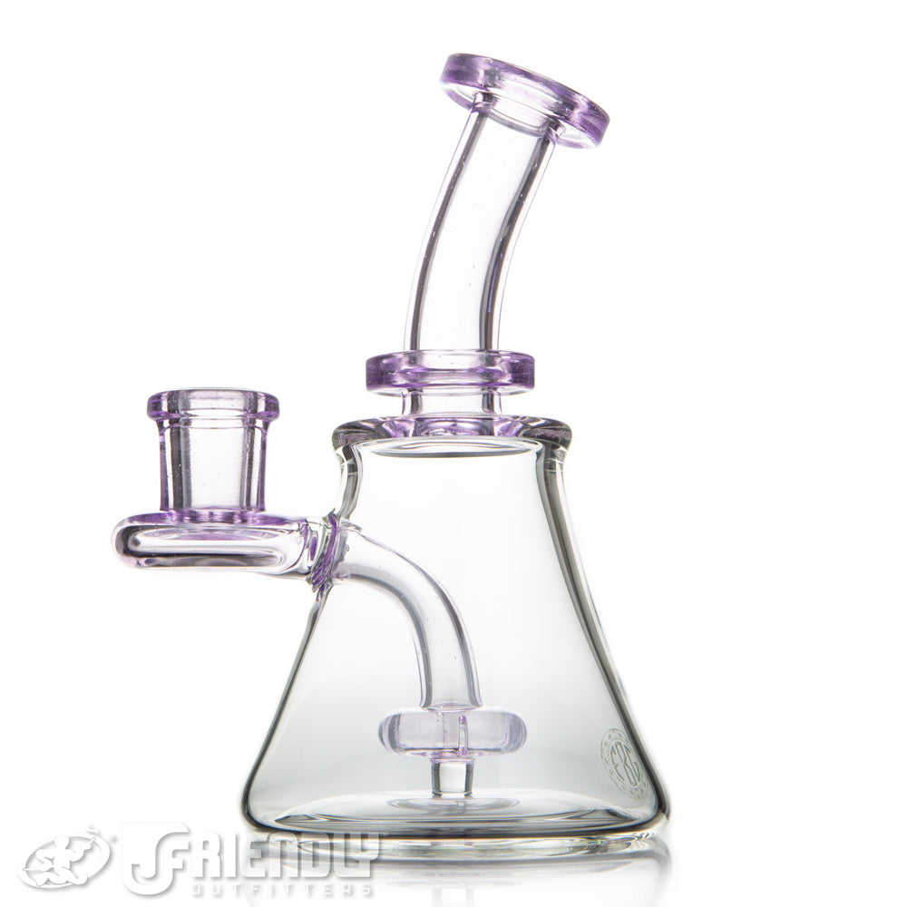 Fatboy Glass 14mm Purple Banger Hanger