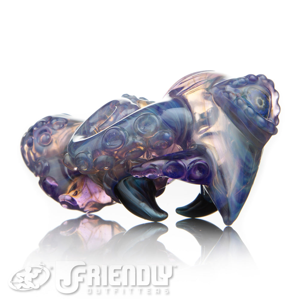 Makoe Glass Purple Sea Creature Sherlock